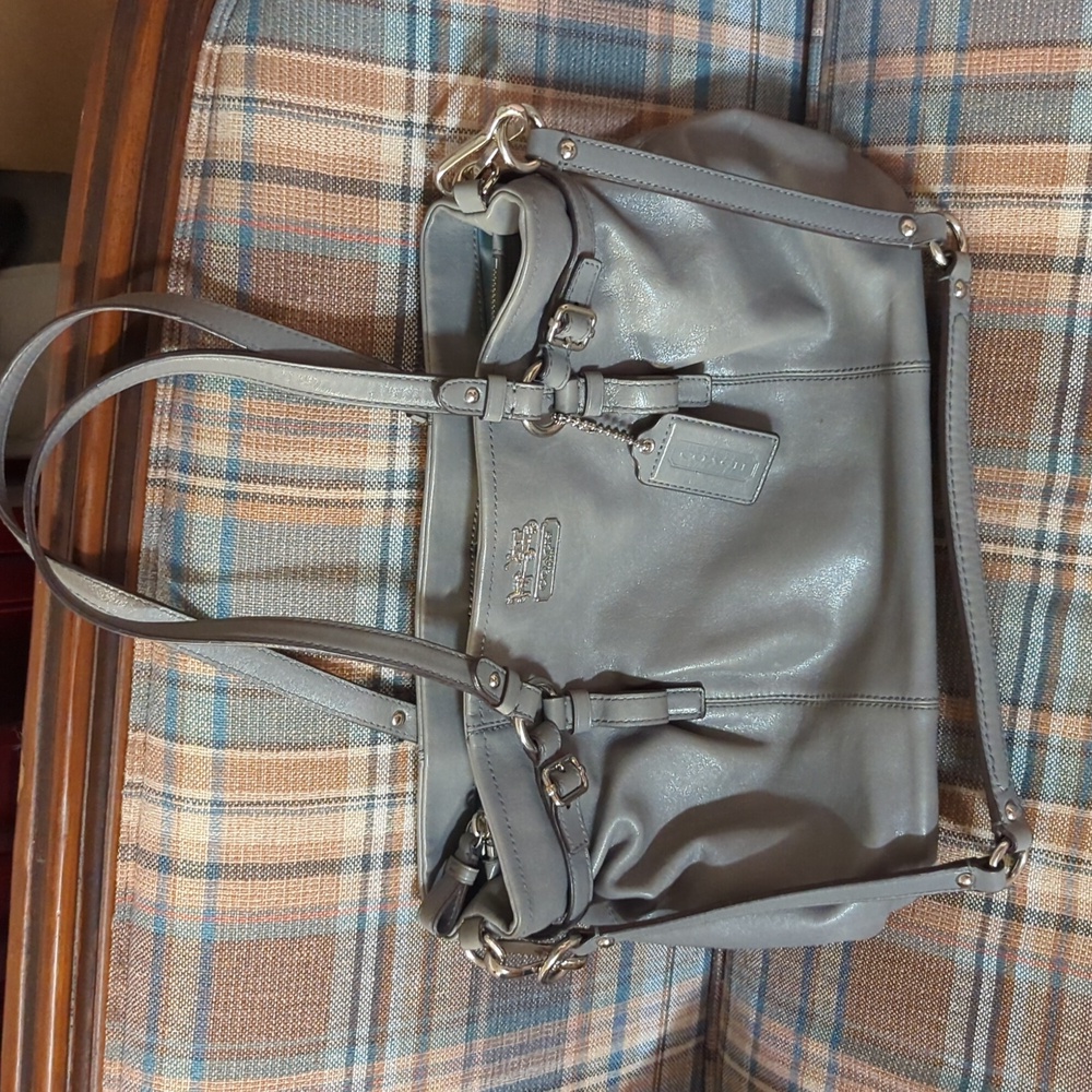 Coach Madison Kara Carryall in Gray
